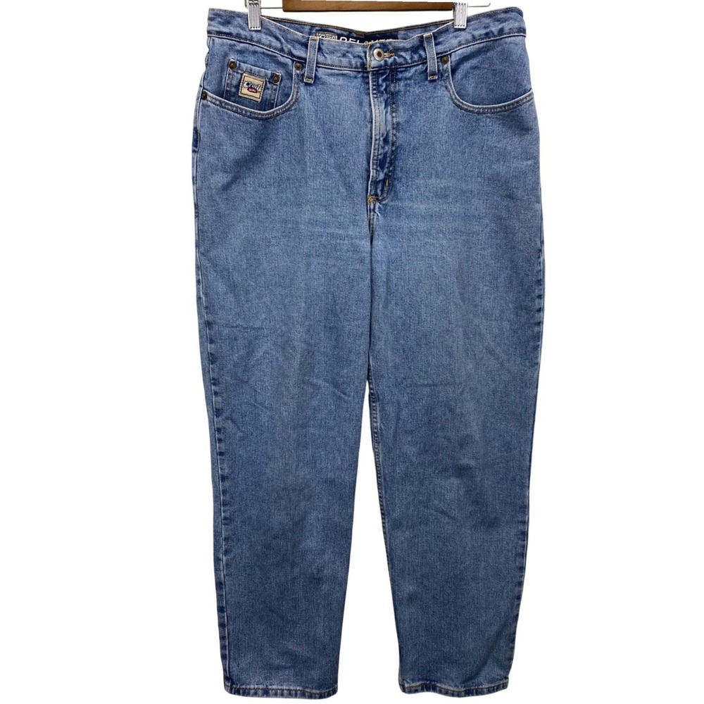 Vintage Cruel Girl Womens Jeans Relaxed Fit Blue Denim Size 17 Short Cotton READ